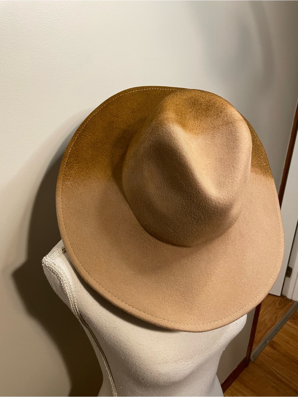 Eugenia Kim Dip Dye Wool Fedora Hat - Picture 3 of 4